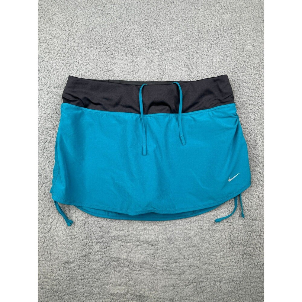Nike Dri fit skort sz small beautiful turquoise and gray